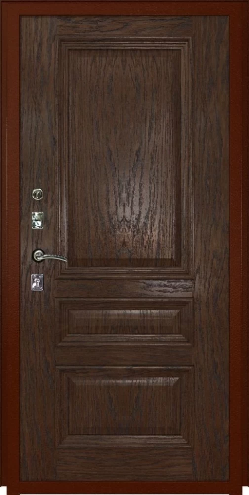 Входная дверь ДвериПРО L Термо Фараон-2 (16мм, мореный дуб) DPRO196889 внутренняя сторона